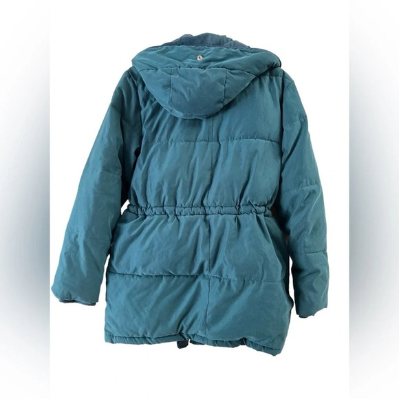 Abercrombie & Fitch blue puffer snow jacket - Picture 6 of 6